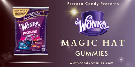 Wonka magic hat gummies